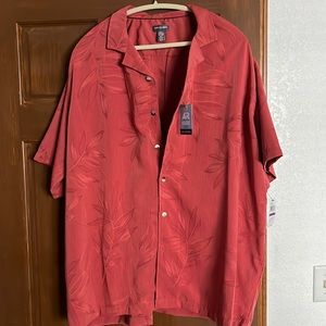 XXL tropical Men’s collared shirt